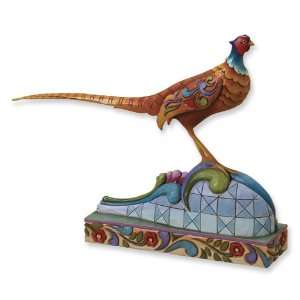  Jim Shore Heartwood Creek Pheasant Figurine: Jewelry