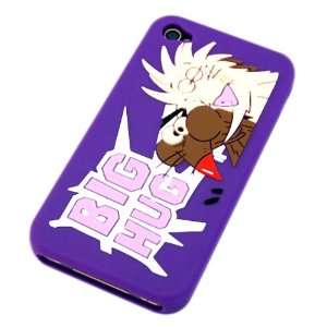 com For iPhone 4 Adorable Soft Multi color Injection Molding Big Hug 