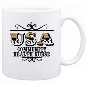 New  Usa Community Health Nurse   Old Style  Mug 