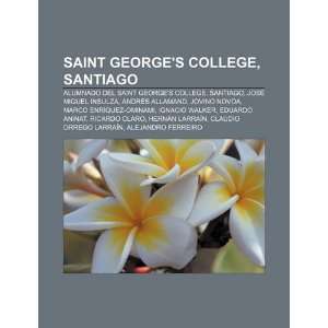 Santiago: Alumnado del Saint Georges College, Santiago, José Miguel 