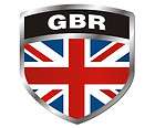 Great Britain SHIELD Flag Decal 5x4.7 Union Jack British Vinyl 