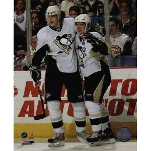  Sidney Crosby & Evgeni Malkin 2008 09 Group Shot: Unknown 