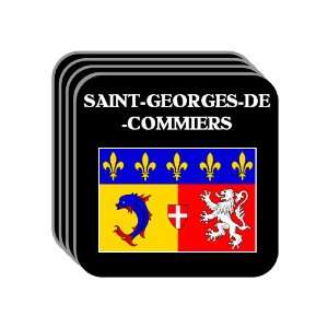  Rhone Alpes   SAINT GEORGES DE COMMIERS Set of 4 Mini 