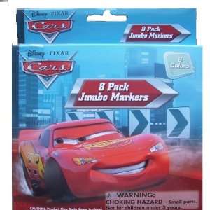  Disney Pixar Cars Jambo Markers 8 Colors