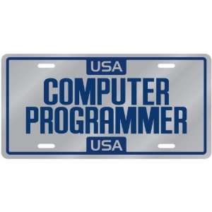  New  Usa Computer Programmer  License Plate Occupations 