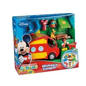    Fisher Price Disneys Mickey Mouse Campers Playset: Toys & Games