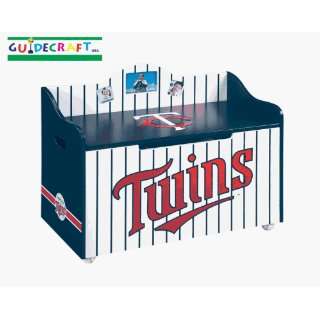 com Major League Baseball   Twins Toy Box,mlb, toy box, major league 