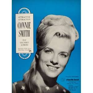  1967 Print Ad Connie Smith Country Music Charlie Lamb 