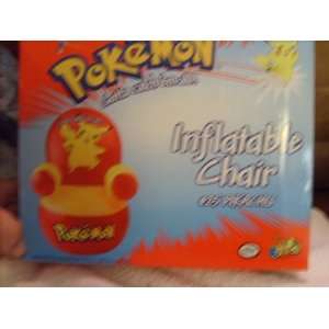  Poke Man Inflatable Chair   #25 Pikachu Toys & Games
