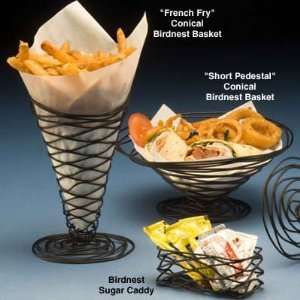  Conical Birdnest French Fry Basket   5 Dia. x 9 Ht 