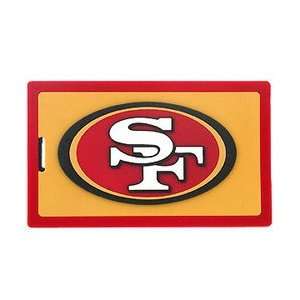  NFL Luggage Tag   San Francisco 49ers: Sports & Outdoors