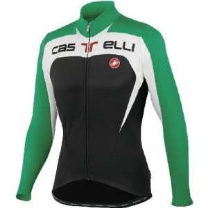 Castelli 2011/12 Mens Contatto Full Zip Long Sleeve Cycling Jersey 