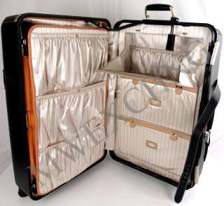 Samsonite Black Label Hardside Trunk 32 Suitcase Tuscan Beige Brand 