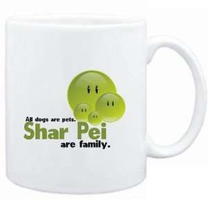  Mug White FAMILY DOG Shar Pei Dogs: Sports & Outdoors