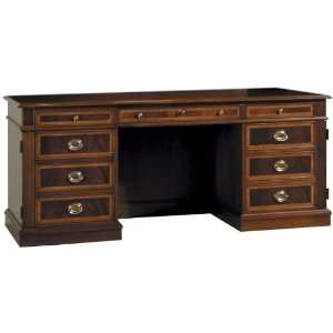  Solid Wood Double Pedestal Credenza GLA009 Office 