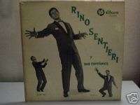 RINO SENTIERI SINGS IN SPANISH   ITALIAN & ENGLISH LP  
