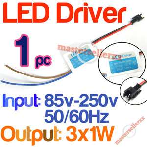   85v 250v LED Power Driver Light Constant Current Regulated Transformer