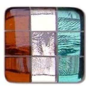  Glace Yar GYK MR10SN, Square 1 1/2 Length Glass Knob, 9 