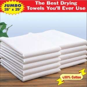  Dream Products Flour Sack Cotton Jumbo Towel Set of 5 