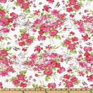  62 Wide Cotton Rib Knit Princess Pink Fabric By The Yard 