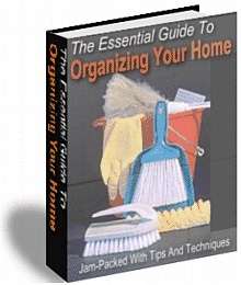 ORGANIZE YOUR HOME HOW TO eBook on CD  FREE SHIP  