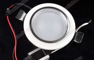 3x1W LED C eiling Down Light Lighting Downlight Cabinet Frosted Glass 