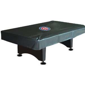   : Chicago Cubs 8ft Billiard/Poker/Pool Table Cover: Sports & Outdoors
