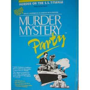    Murder Mystery Party Murder on the S.S. Titania Toys & Games