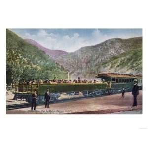  Royal Gorge, Colorado   Observation Railroad Car Premium 