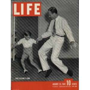 FRED ASTAIRE & SON  1941 LIFE Magazine Cover, A3298A *** THIS IS 