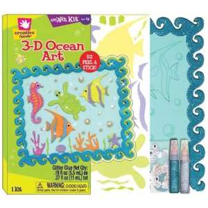    Creative Hands smART Foam 3 D Art Kit Ocean