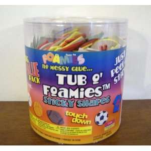  CREATIVE HANDS TUB OF FOAM SHAPES: Toys & Games