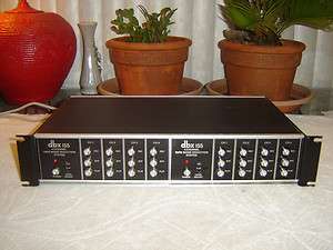 DBX 155, 4 Channel Tape Noise Reduction System, Vintage Rack  