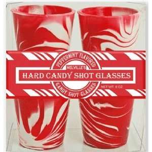 Peppermint Hard Candy Shot Glass Boxed Grocery & Gourmet Food