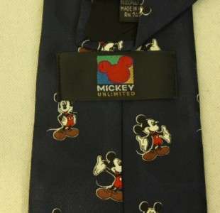 Classic Mickey Mouse Unlimited Mouse Blue Neck Tie  