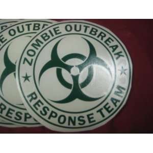 Zombie Outbreak response team Vinyl decal sticker