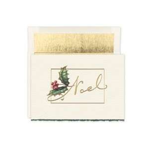  Masterpiece Holiday Cards   LAUREL LEAVES   (1 box 