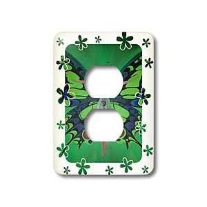com Taiche Acrylic Art   Woman Fairy Butterfly   Light Switch Covers 