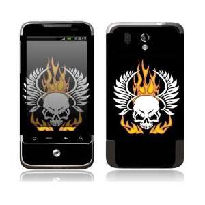  Flame Skull Design Decorative Skin Cover Decal Sticker for 