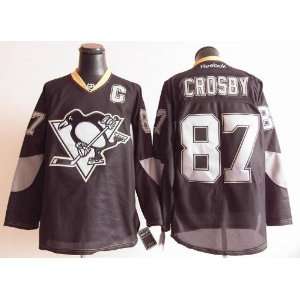   Jersey Pittsburgh Penguins #87 Black Ice Jersey Hockey Jersey Sports