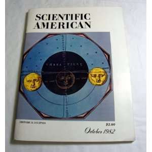   Scientific American Magazine October 1982 Scientific American Books