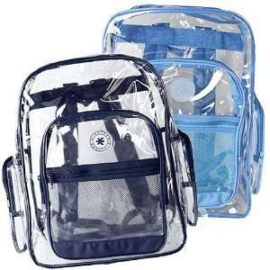   PVC See Thru School Book Backpack / Child Day Bag: Office Products