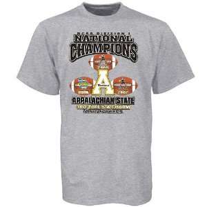   State Mountaineers Ash 2007 NCAA Division I National Champions T shirt