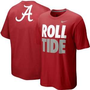 Nike Alabama Crimson Tide My School Local T shirt   Crimson (XX Large)
