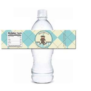  Personalized Sock Monkey Water Bottle Labels: Everything 