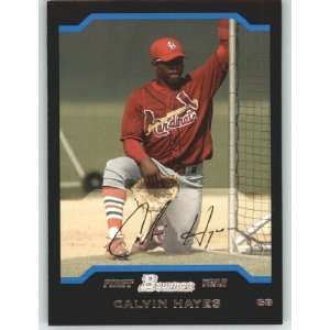  2004 Bowman #198 Calvin Hayes FY RC   St. Louis Cardinals 
