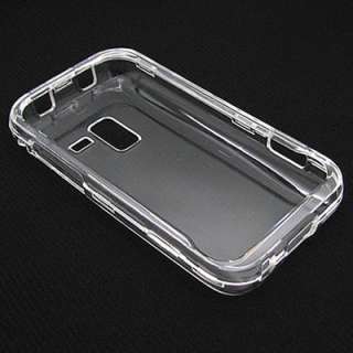 For Sprint Samsung Conquer 4G D600 Clear Faceplate Hard Case + Screen 