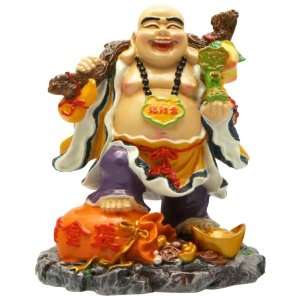  Colorful Standing Happy Buddha Statue