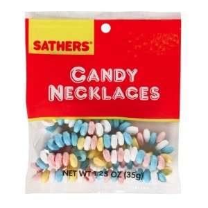 Sathers Candy Necklaces (Pack of 12)  Grocery & Gourmet 