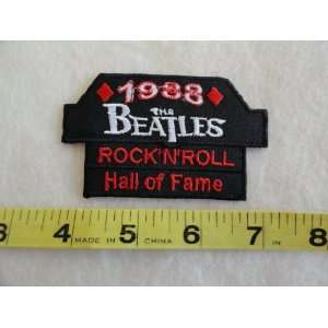    The Beatles Rock n Roll Hall of Fame Patch 